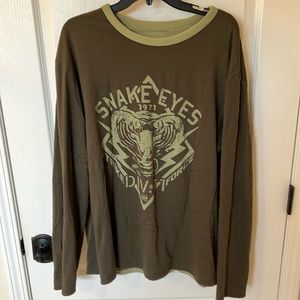 Cremieux Reversible Long Sleeve T-shirt Size XXL